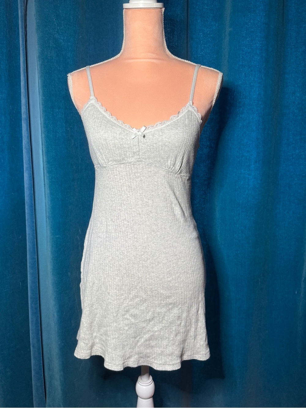 Forever 21 cotton gray mini dress